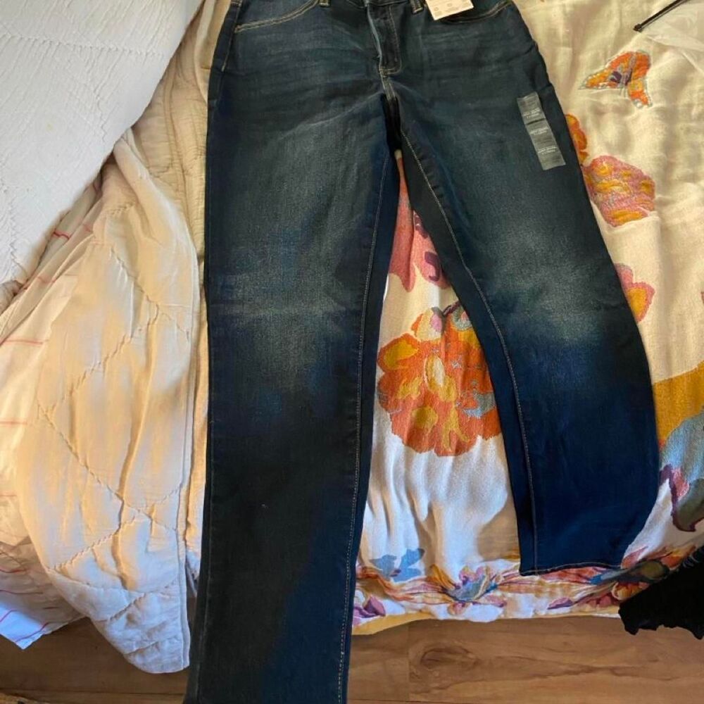 Women's Navy and Blue Jeans